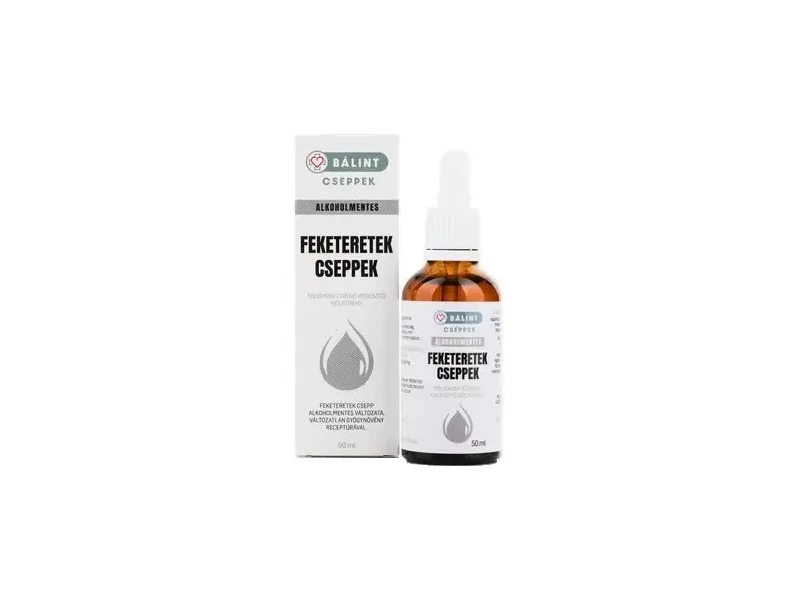 Bálint Feketeretek cseppek - Alkoholmentes 50ml