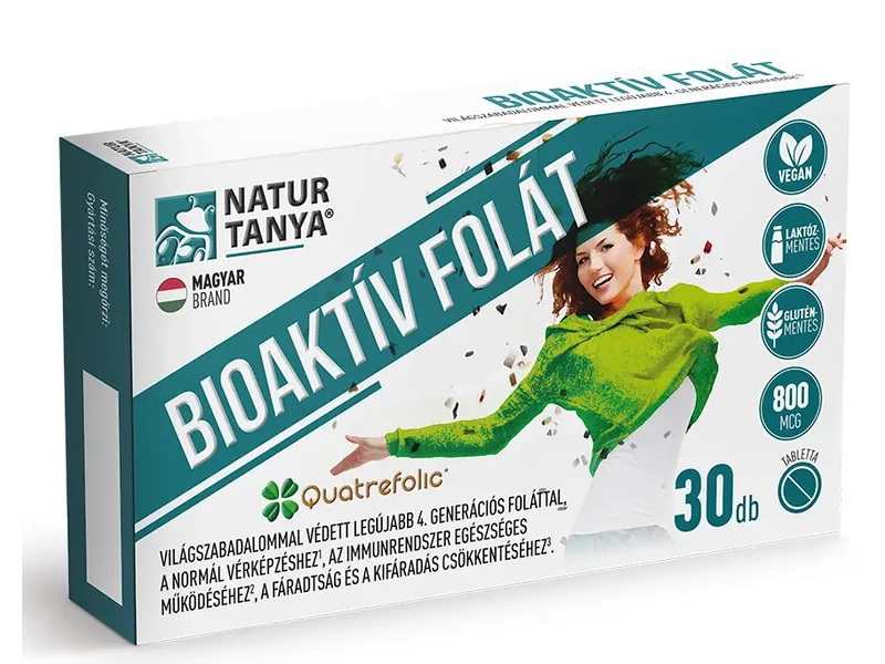Natur Tanya Bioaktív Vegán Folát 30db