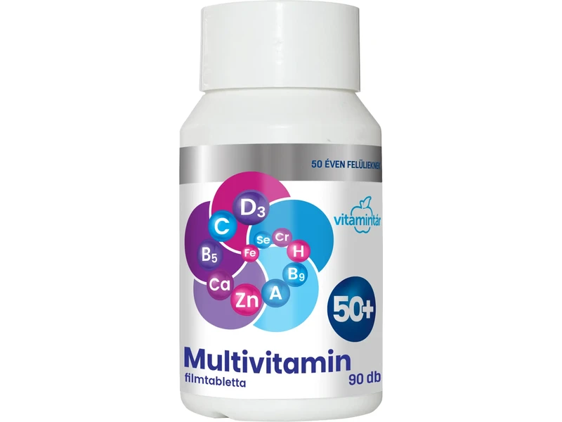 VMT multivitamin 50 éven felülieknek 90 db