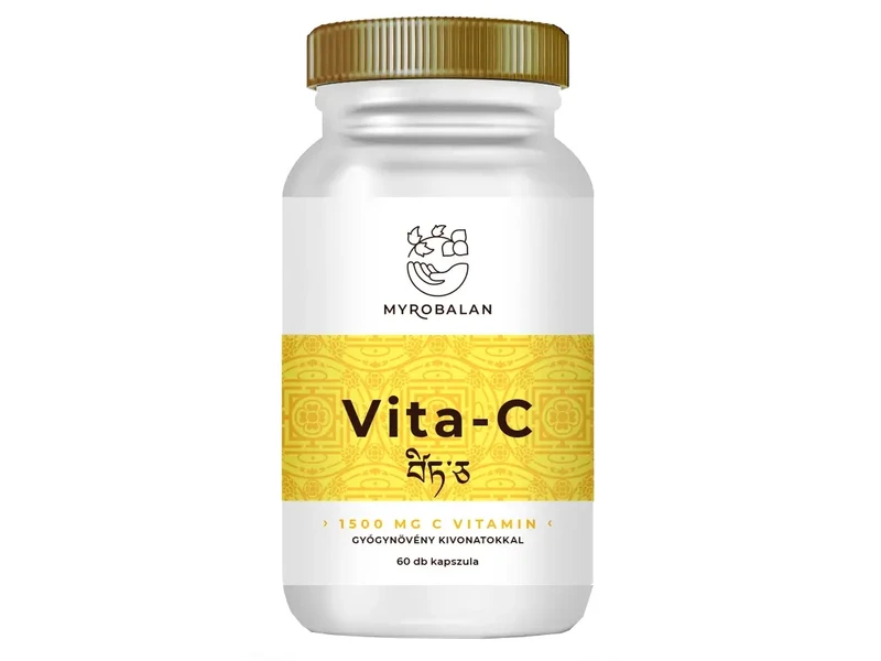 Myrobalan Vita-C 1500 mg C vitamin gyógynövény kivonatokkal 60db