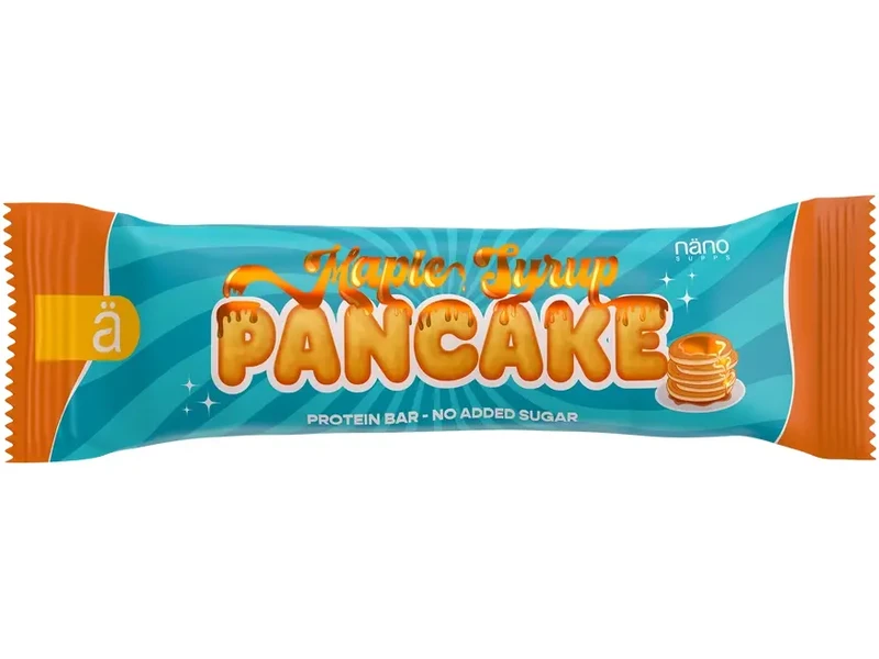 Nano Supps Protein Bar 55g - Maple Syrup & Pancake