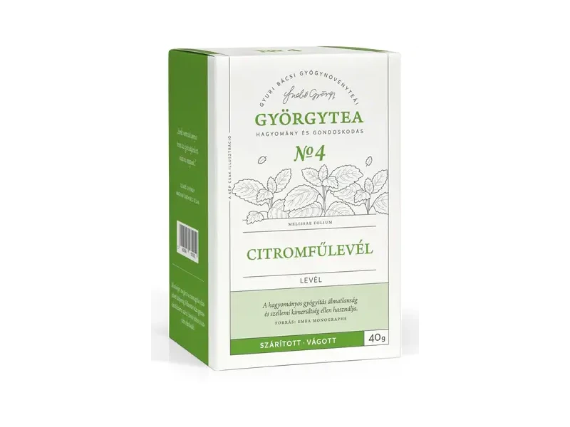 Györgytea Citromfűlevél 50g