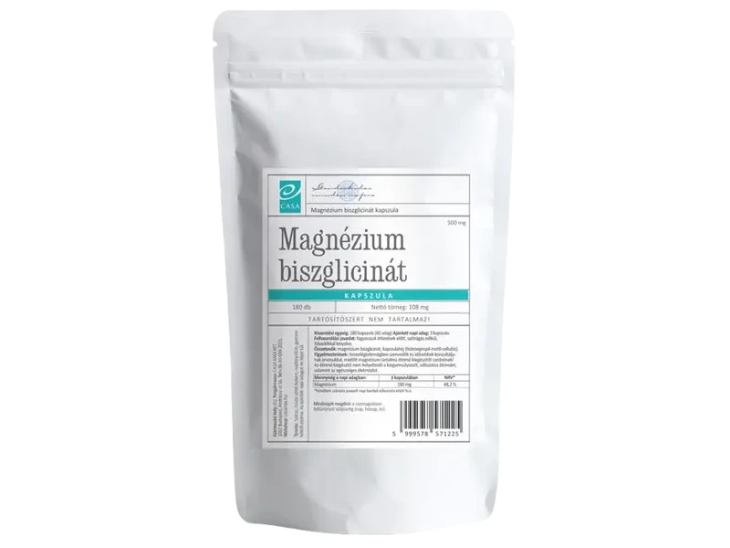 CASA Magnézium-biszglicinát kapszula 180 db