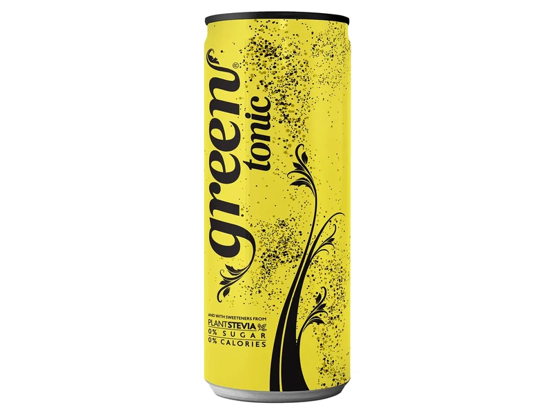 GREEN Tonic - szénsavas, steviával, dobozos 330ml