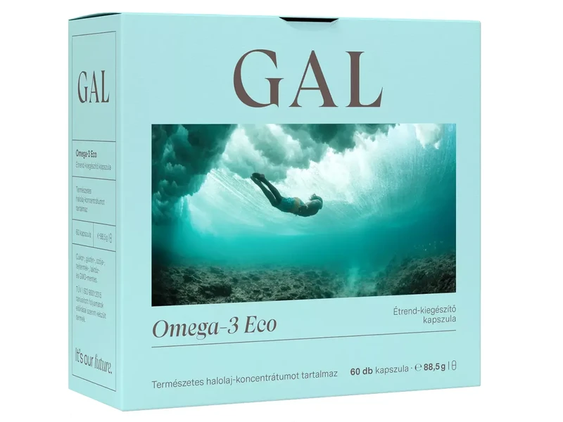 GAL Omega-3 Eco lágyzselatin kapszula 60 db