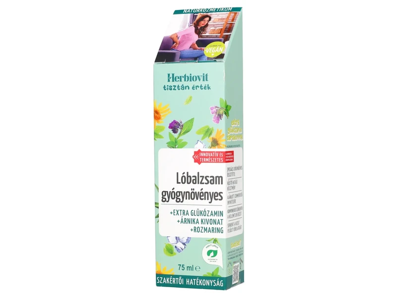 Herbiovit Lóbalzsam Gyógynövényes 75ml