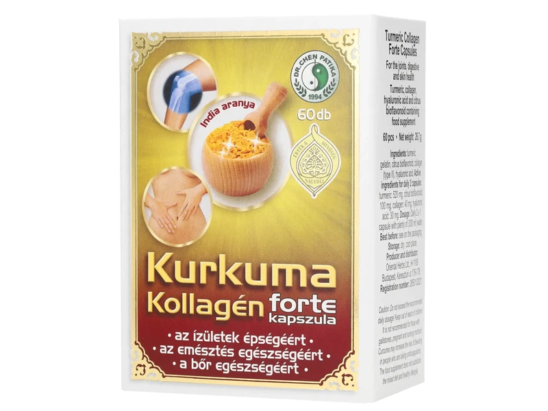Dr. Chen kurkuma kollagén forte kapszula 60db