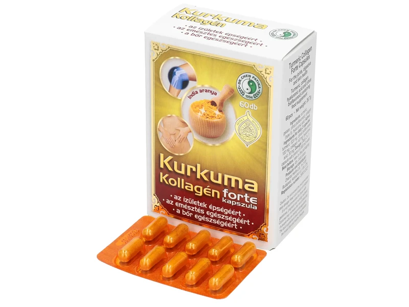 Dr. Chen kurkuma kollagén forte kapszula 60db