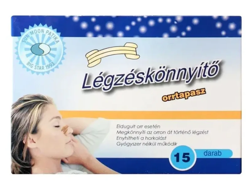 Big Star Légzéskönnyítő Tapasz 15 db