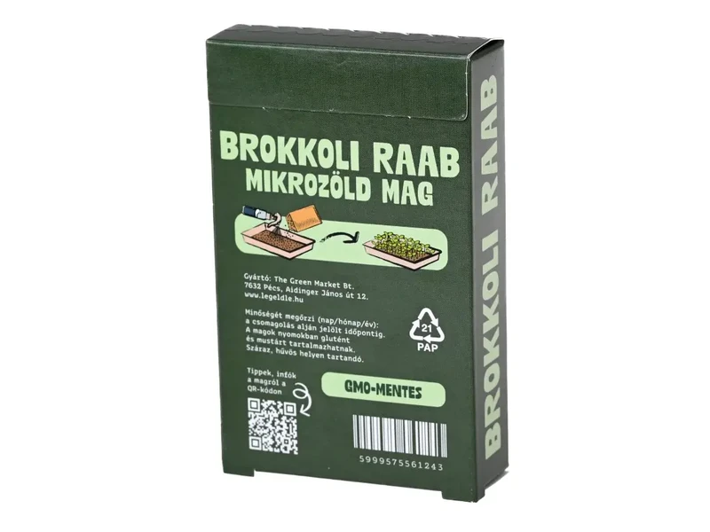 Legeldle Brokkoli, Raab 50 g mikrozöld mag