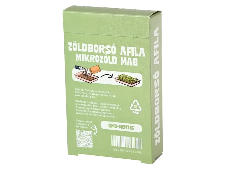 Legeldle Zöldborsó, Afila 100 g mikrozöld mag