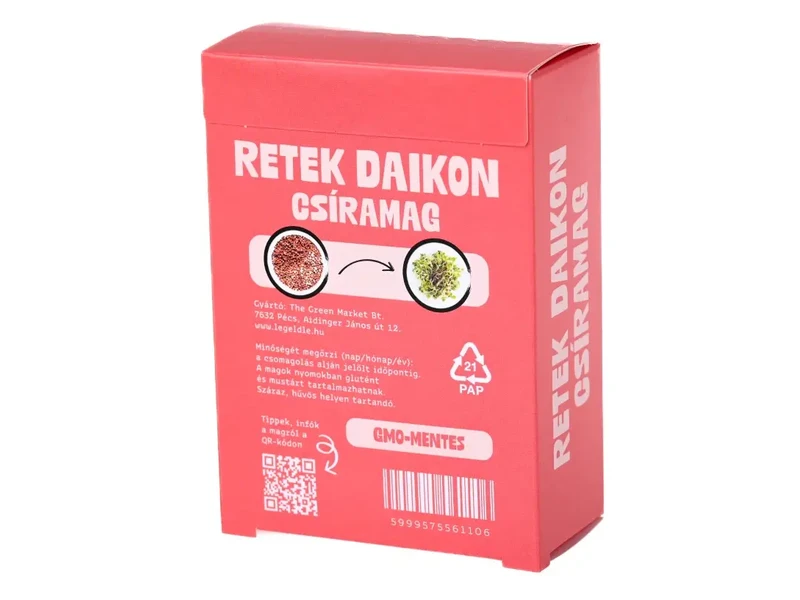 Legeldle Daikon Retek 150 g csíramag