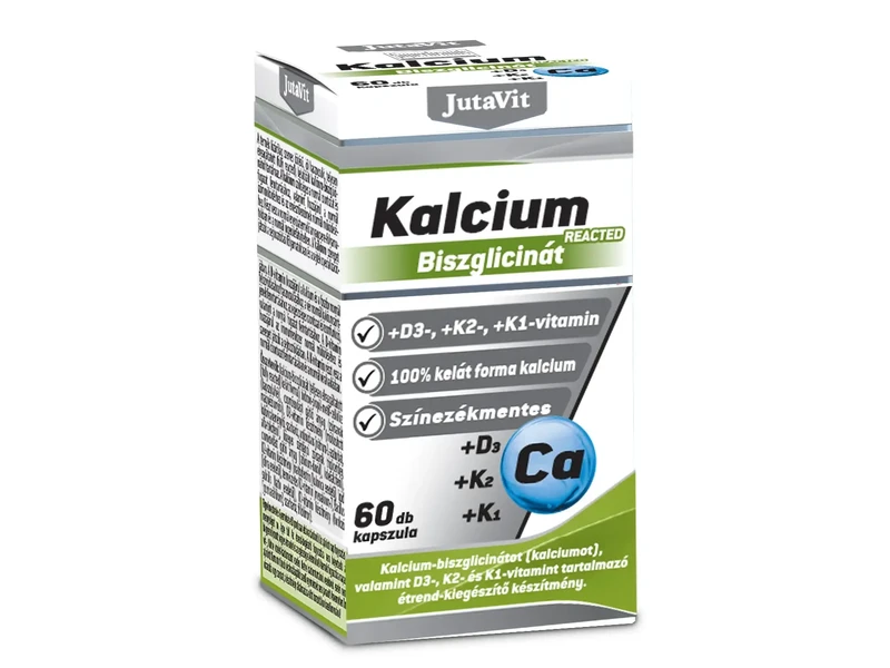 Jutavit Kálcium-biszglicinát + D3 + K2 + K1 vitamin 60 db kapszula