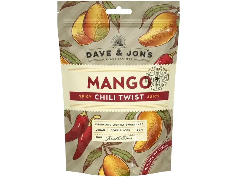 Dave & Jon's Mangó Chili Twist 100 g