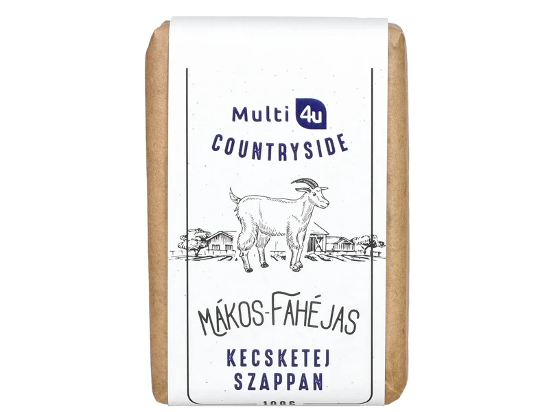 Multi 4U Countryside Mákos-Fahéjas kecsketej szappan 100g