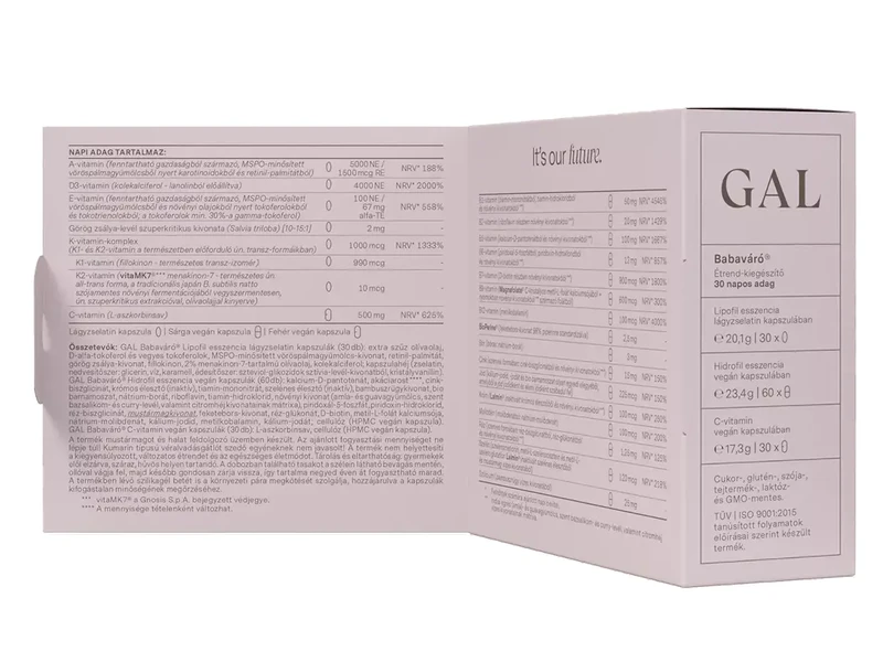 GAL Babaváró vitamincsomag 30 adag