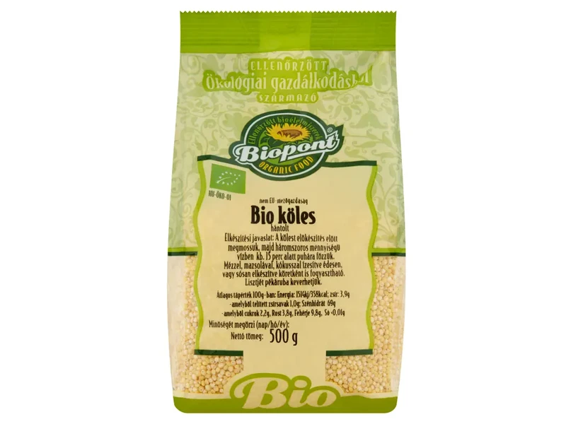 Biopont BIO Köles, hántolt 500g