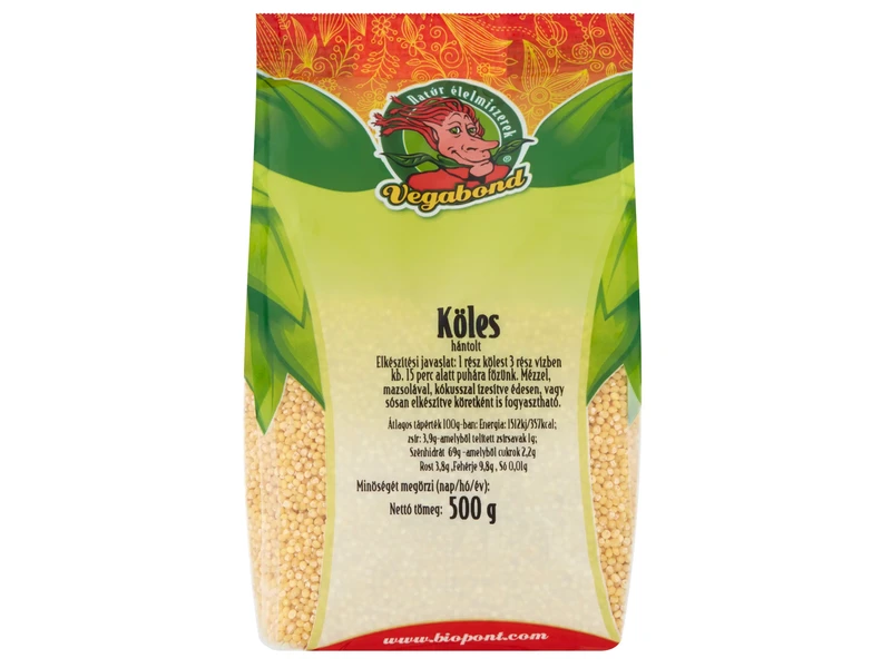Vegabond Hántolt Köles 500 g