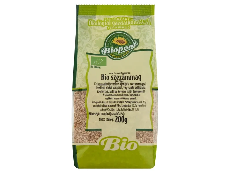 Biopont BIO Szezámmag 200g