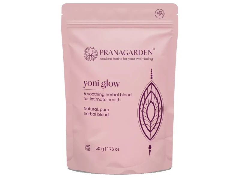 Pranagarden Yoni Glow ciklustudatos intim gőzölő gyógynövény keverék 50g