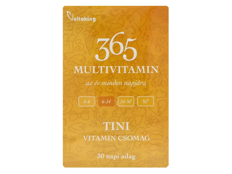365 TINI Multivitamin csomag 30 db