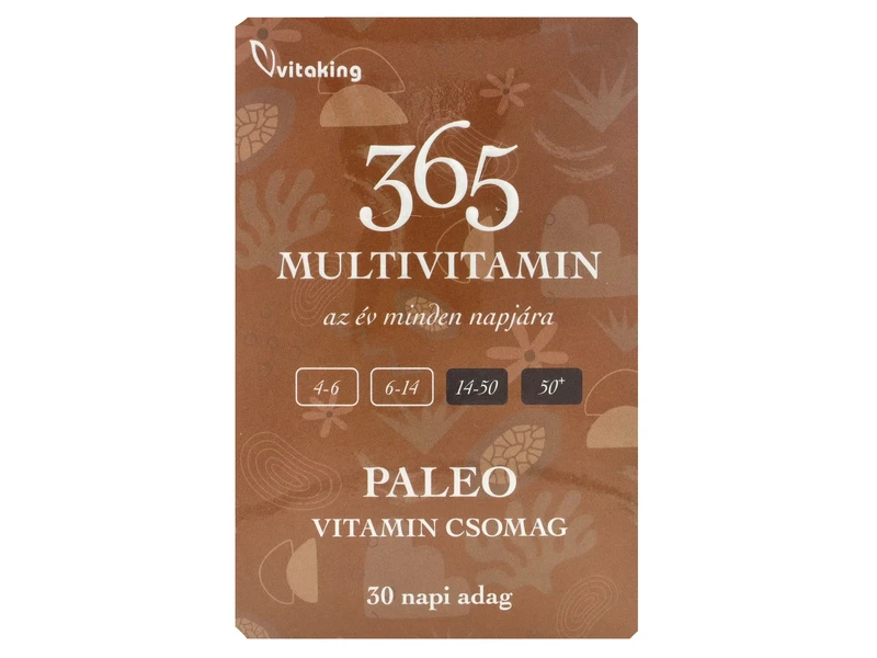 365 PALEO Multivitamin csomag 30 db