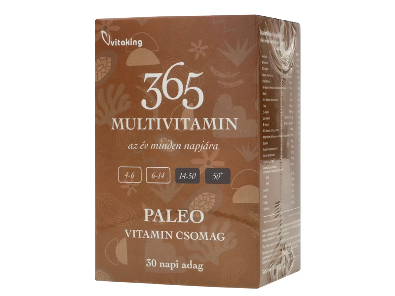 365 PALEO Multivitamin csomag 30 db