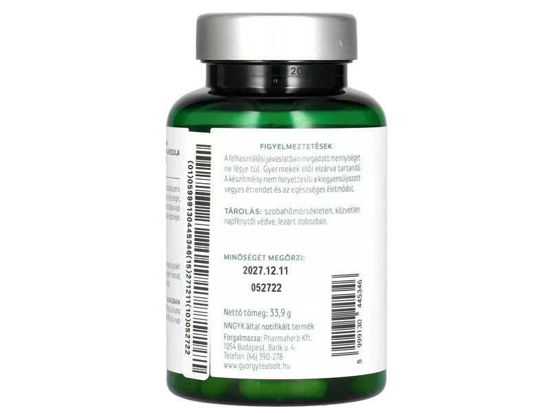 Györgytea Kurkuma kapszula 60db