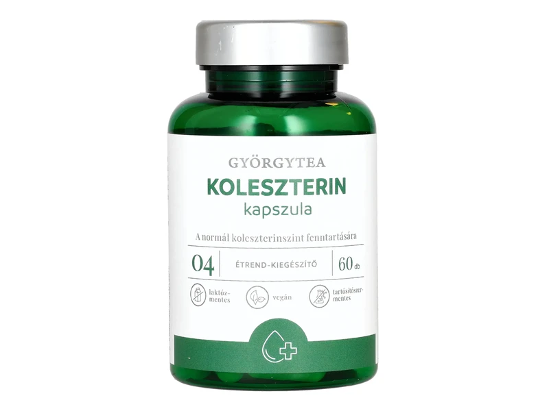 Györgytea Koleszterin kapszula 60db