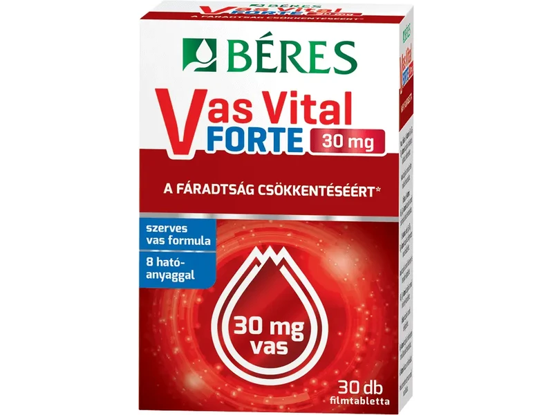 Béres Vas Vital Forte filmtabletta 30db