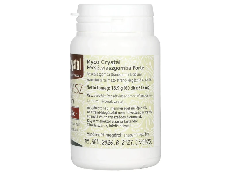 Myco Crystal Pecsétviaszgomba Forte 60 kapszula