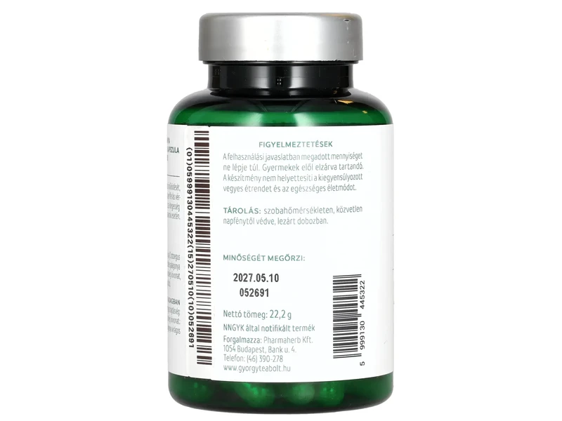 Györgytea Galagonya kapszula 60db