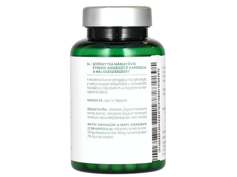 Györgytea Máriatövis kapszula 60db