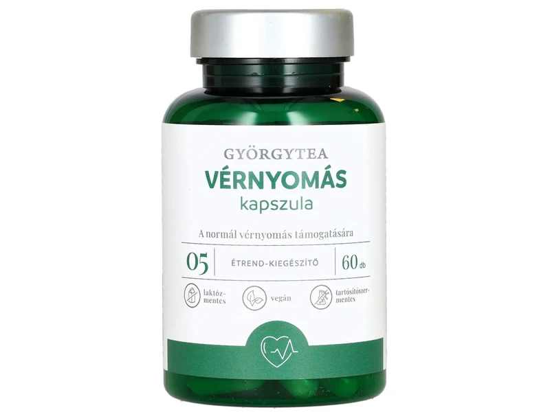 Györgytea Vérnyomás kapszula 60db