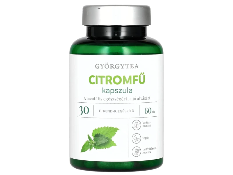 Györgytea Citromfű kapszula 60db