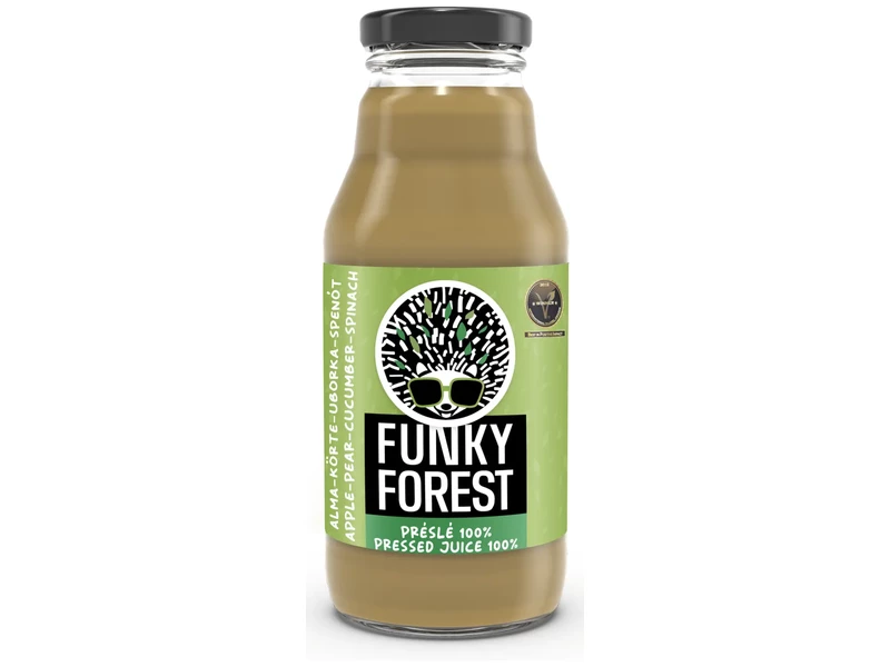 Funky Forest Alma-Körte-Uborka-Spenót 330 ml