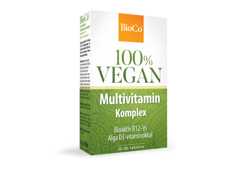 BioCo 100% VEGAN Multivitamin komplex 30db