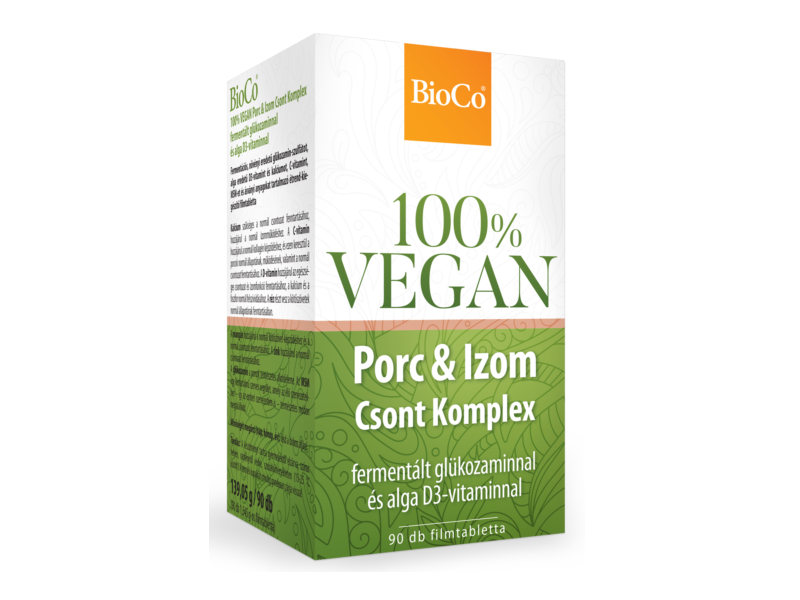 BioCo 100% VEGAN Porc & Izom Csont komplex 90db
