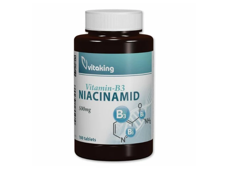 Vitaking Niacinamid 500mg tabletta 100db