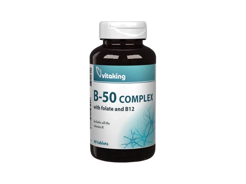 Vitaking B-50 Complex tabletta 60 db