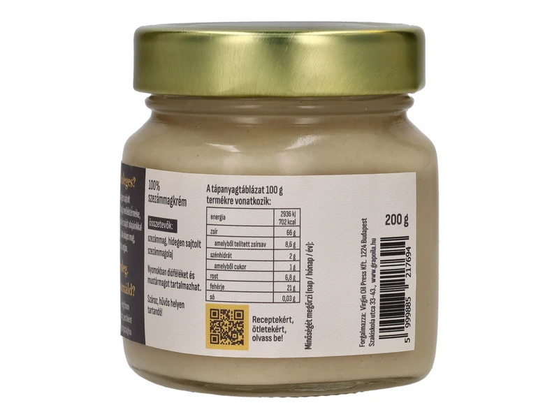 Grapoila Szezámkrém 200 g