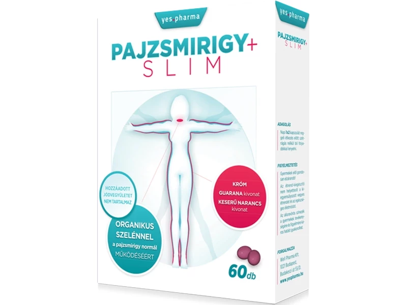 yes.pharma Pajzsmirigy + Slim kapszula 60 db