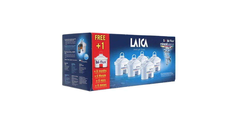 LAICA bi-flux “mineral balance” vízszűrő betét 5+1 db - Multi