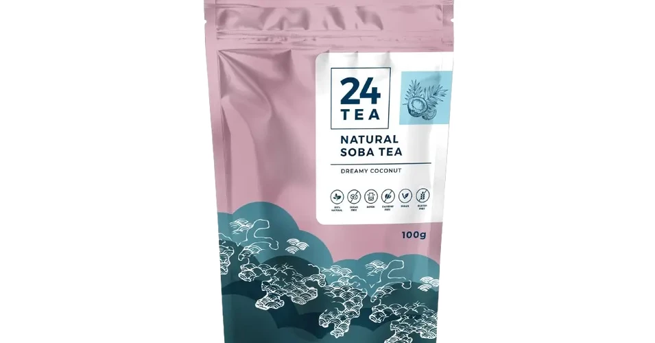 24 Tea Natural Soba tea Kókuszos hajdina tea 100g Multivitamin