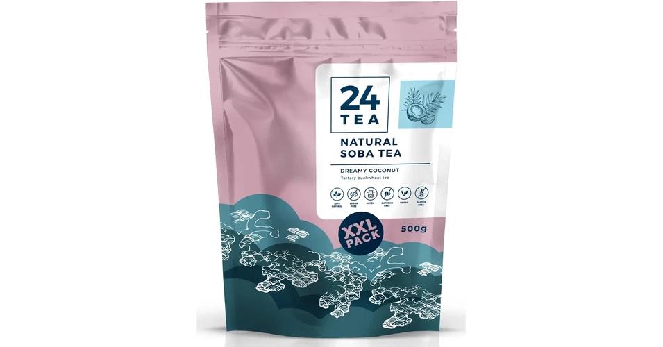 24 Tea Natural Soba tea Kókuszos hajdina tea XXL 500g Multivitamin