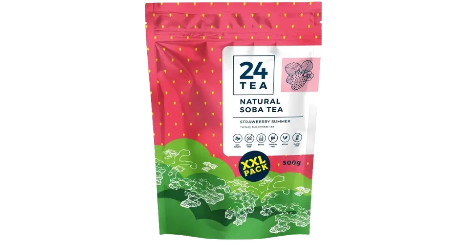 24 Tea Natural Soba tea Epres hajdina tea XXL 500g Multivitamin